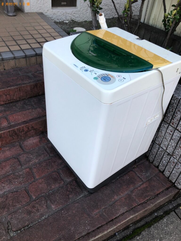 【仙台市】洗濯機の回収・処分ご依頼　お客様の声