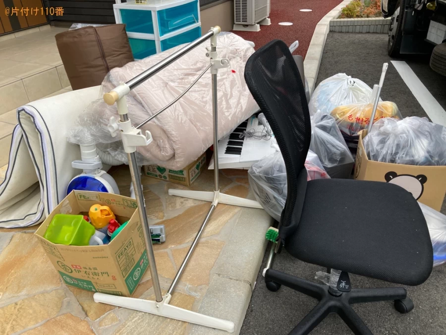 【登米市】椅子、布団、ハンガーラック、収納ケース等の回収・処分