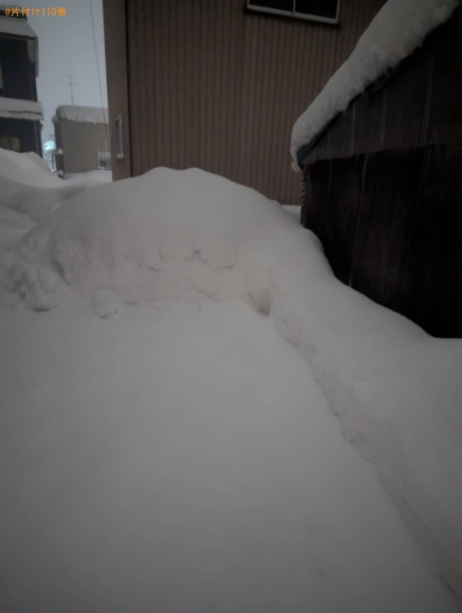 除雪作業ご依頼　お客様の声