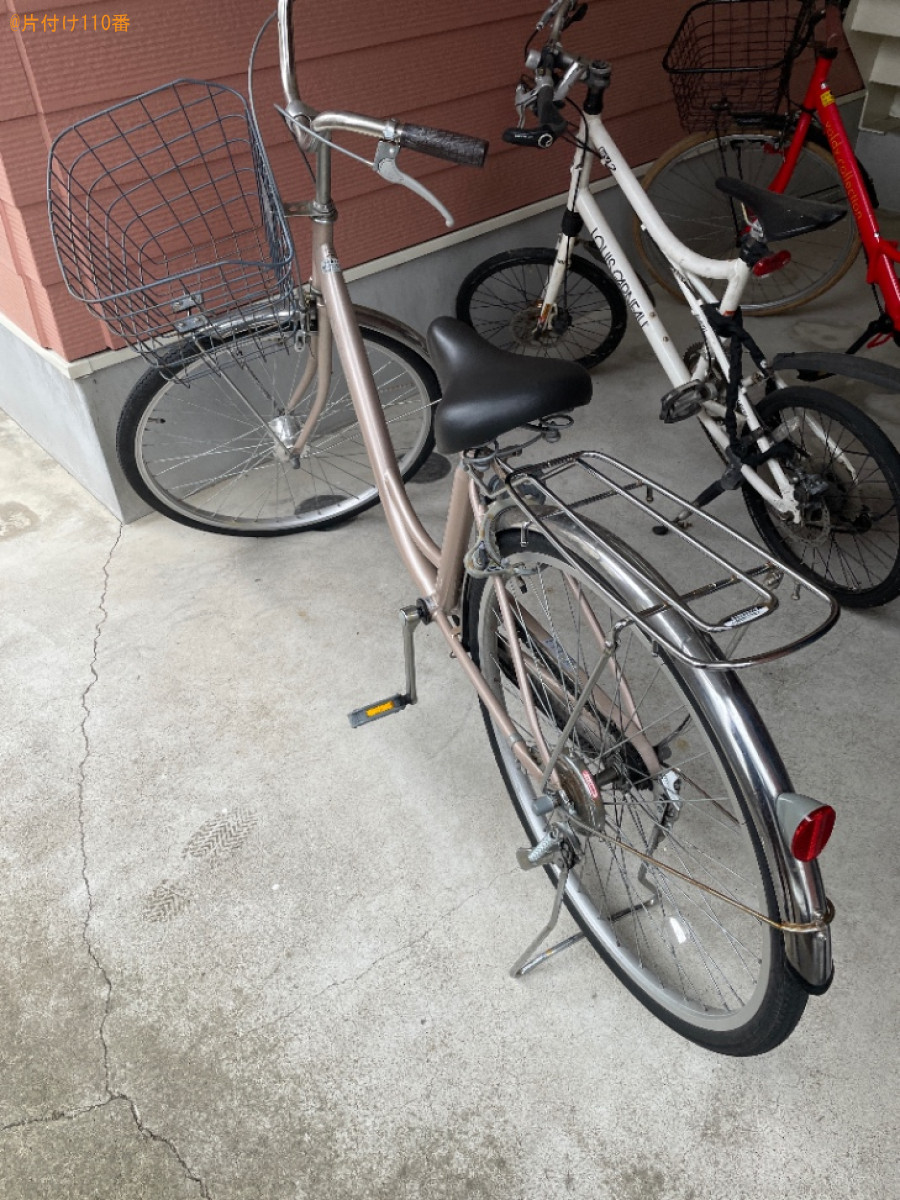 セミダブルマットレス、自転車、テレビ台、スーツケース等の回収