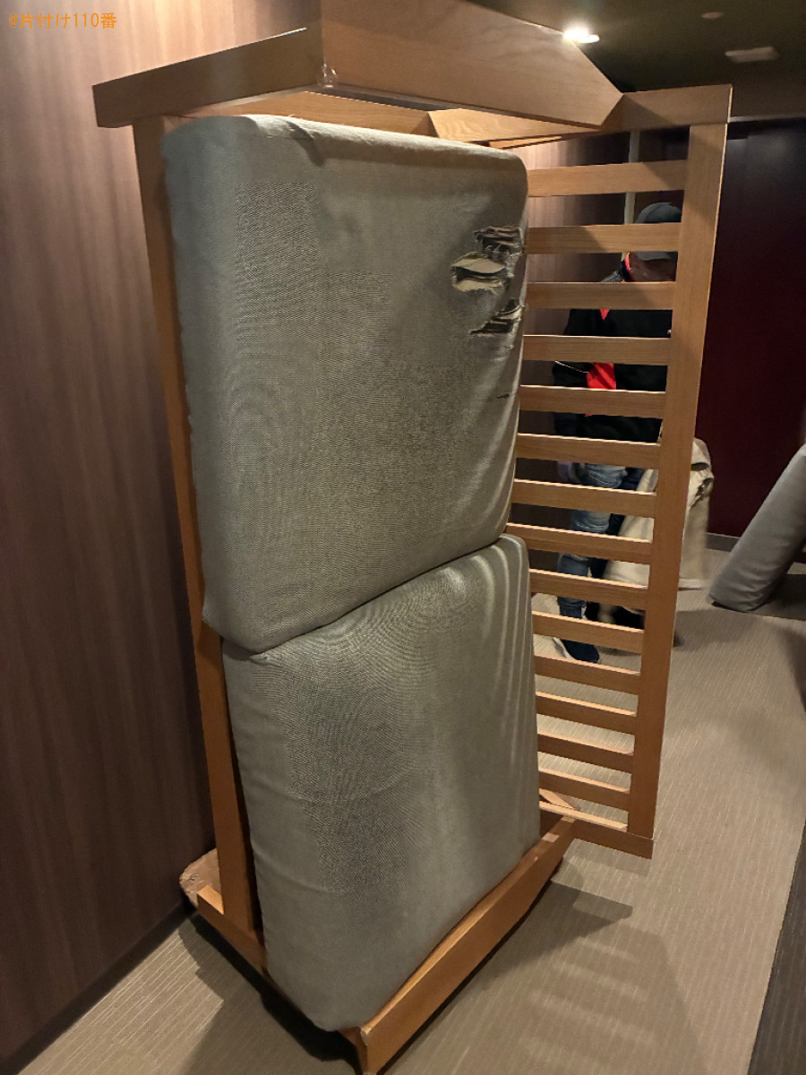 三人掛けソファーの回収・処分ご依頼　お客様の声